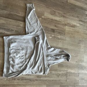 PINK Victoria's Secret Light Gray Hoodie